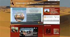 Desktop Screenshot of de-williencourt.com